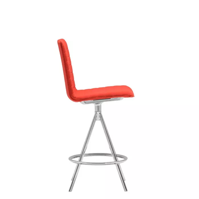 Flex High Back Barstool BQ1674 designed by Piergiorgio Cazzaniga