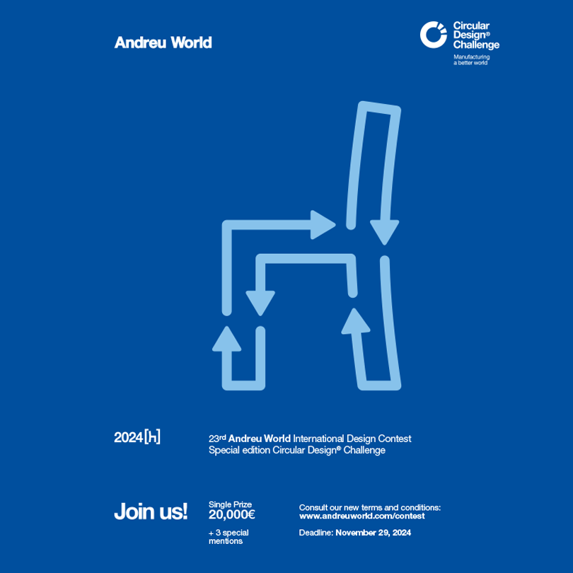 23rd International Design Contest, special edition aligned with the Circular Design® Challenge.